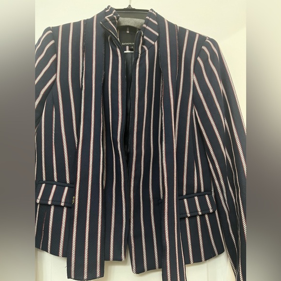 New Banana Republic Jacket -Navy/Gray - Picture 5 of 5